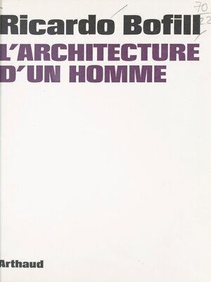 cover image of L'architecture d'un homme